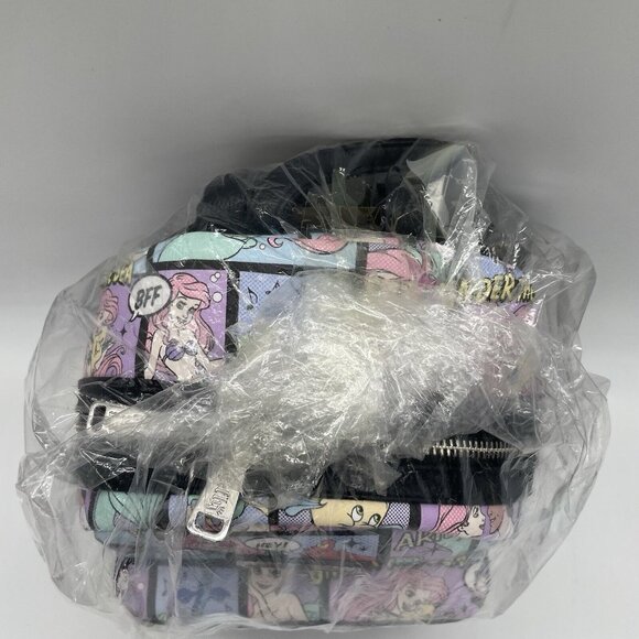 GROTTO TREASURES EXCLUSIVE - DISNEY THE LITTLE MERMAID COMIC AOP‎ MINI BACKPACK main image 10